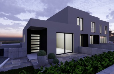 Neu gebaute Wohnung mit Garten in Novigrad - im Bau