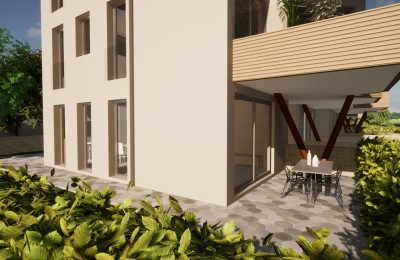 Modern apartment with a large garden in Tar - under construction
