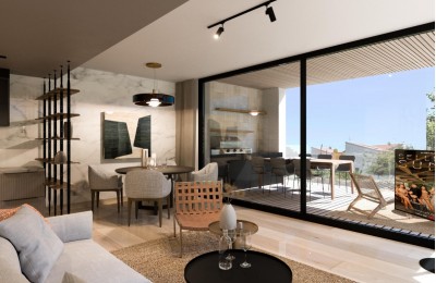 Luxurious penthouse with sea view - Novigrad (bA3)