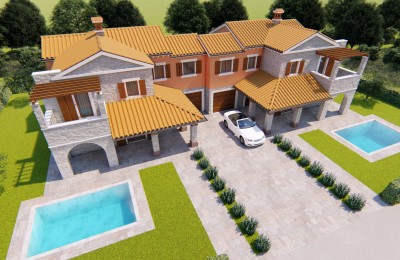 Building land with a project near the sea - Umag