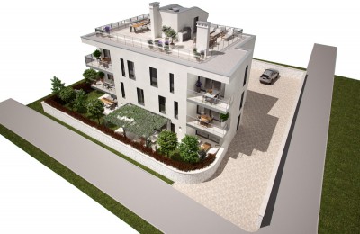Lussuoso appartamento con terrazza sul tetto - Zambratija